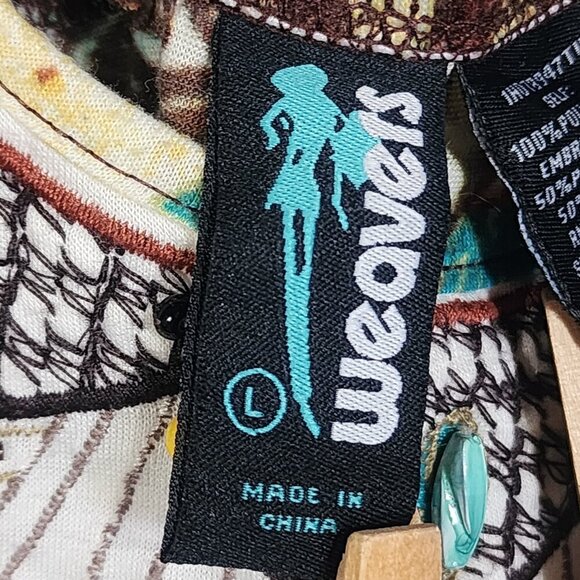 VTG Y2K Beaded Halter Embroidered SZ L Boho Festival Fairy Wst Tie Whimsy Gypsy - Picture 7 of 8